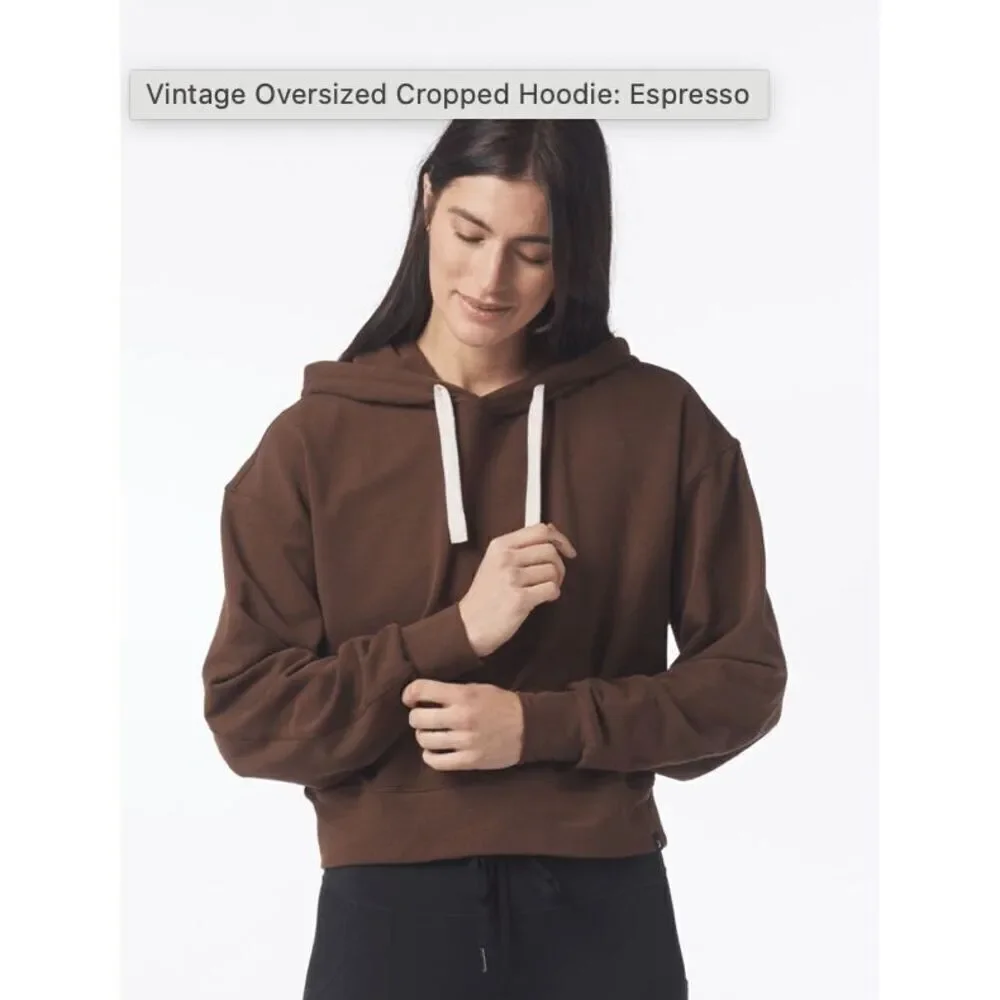 Glyder oversized cropped